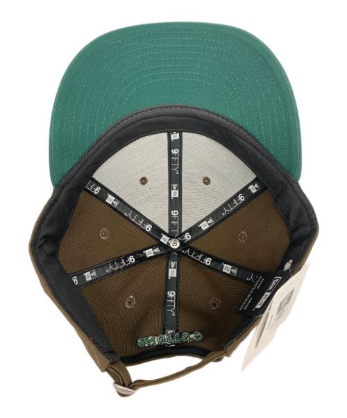 New Era（ニューエラ）New Era (ニューエラ) JOURNAL STANDARD relume (ジャーナルスタンダード レリューム) 別注 埼玉西武ライオンズ LOW PROFILE 9FIFTY ブラウン×グリーン サイズ:F 未使用品の古着・服飾アイテム