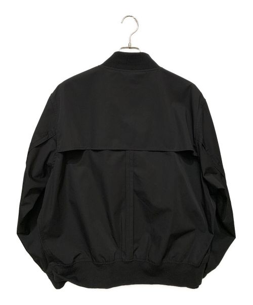 GU（ジーユー）GU (ジーユー) UNDERCOVER (アンダーカバー) リブブルゾン ブラック サイズ:XLの古着・服飾アイテム