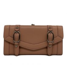 COLE HAAN（コールハーン）の古着「ラージフレームウォレット」｜ピンク