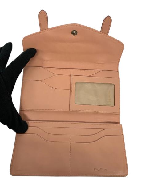 COLE HAAN（コールハーン）COLE HAAN (コールハーン) ラージフレームウォレット ピンクの古着・服飾アイテム