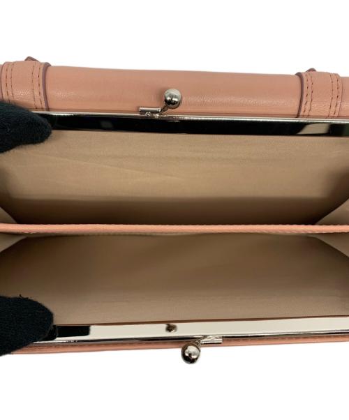 COLE HAAN（コールハーン）COLE HAAN (コールハーン) ラージフレームウォレット ピンクの古着・服飾アイテム