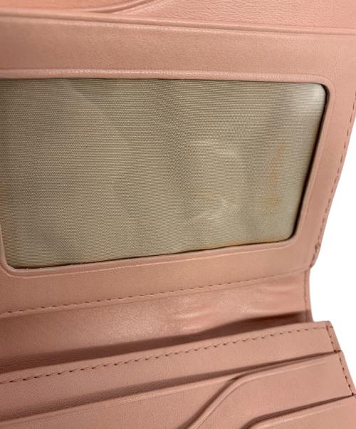 COLE HAAN（コールハーン）COLE HAAN (コールハーン) ラージフレームウォレット ピンクの古着・服飾アイテム