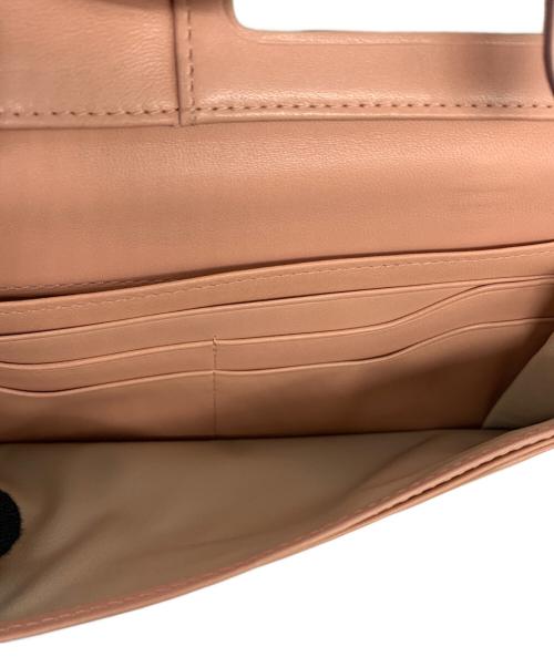 COLE HAAN（コールハーン）COLE HAAN (コールハーン) ラージフレームウォレット ピンクの古着・服飾アイテム