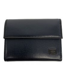 PORTER（ポーター）の古着「PLUME  WALLET」｜ネイビー