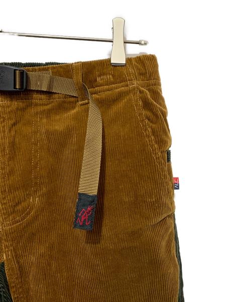 GRAMICCI（グラミチ）GRAMICCI (グラミチ) コーデュロイパンツ ブラウン×オリーブ サイズ:Sの古着・服飾アイテム