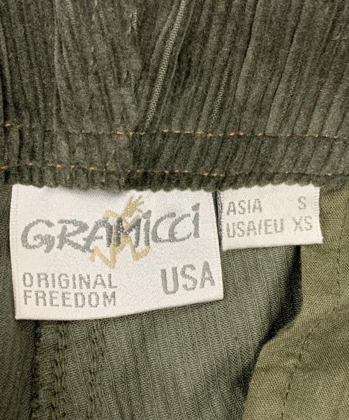 GRAMICCI（グラミチ）GRAMICCI (グラミチ) コーデュロイパンツ ブラウン×オリーブ サイズ:Sの古着・服飾アイテム