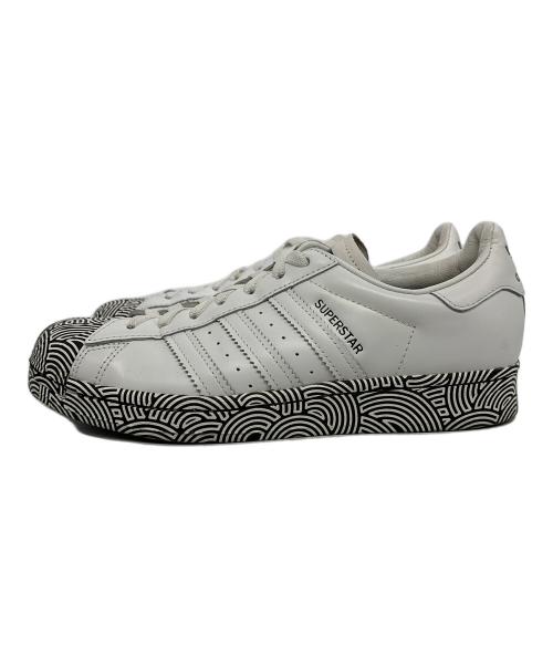 adidas（アディダス）adidas (アディダス) Hiroko Takahashi (ヒロコ タカハシ) SUPERSTAR HTC ホワイト×ブラック サイズ:25.0の古着・服飾アイテム
