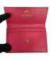 中古・古着 Salvatore Ferragamo (サルヴァトーレ フェラガモ) ヴァラリボンカードケース ピンク：10000円