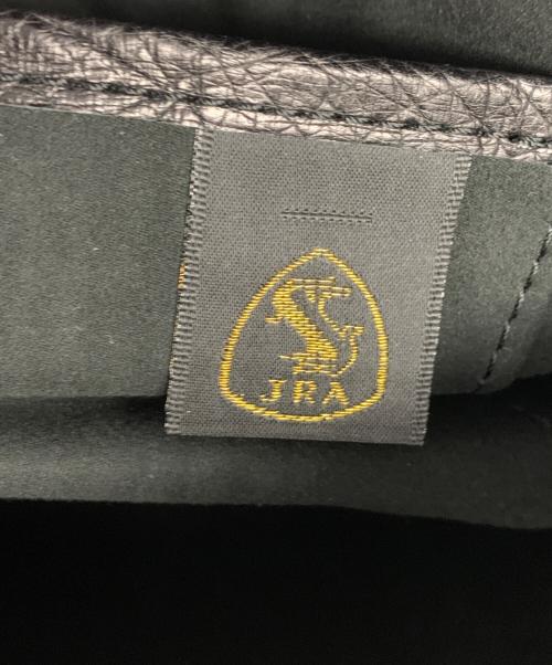 JRA（ジェーアールエー）JRA (ジェーアールエー) オーストリッチ ハンドバッグ ブラックの古着・服飾アイテム