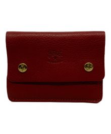 IL BISONTE（イル ビゾンテ）の古着「カードケース」｜レッド