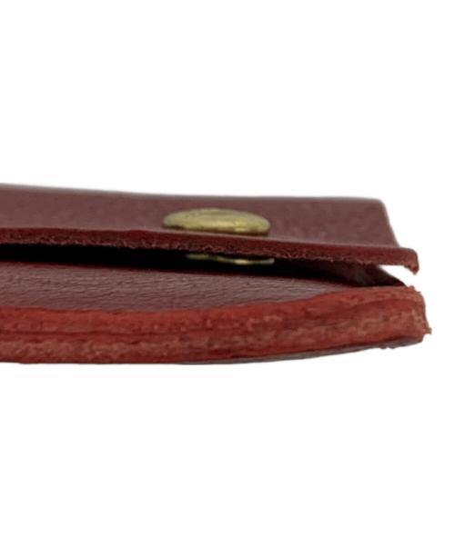 IL BISONTE（イル ビゾンテ）IL BISONTE (イル ビゾンテ) カードケース レッドの古着・服飾アイテム