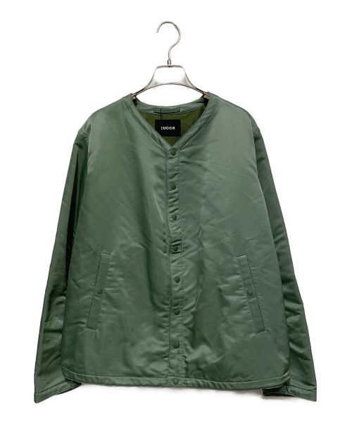 ZUCCA（ズッカ）ZUCCA (ズッカ) N/Cダブルツイルジャケット オリーブ サイズ:M 未使用品の古着・服飾アイテム