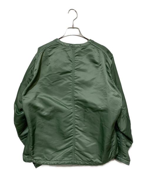 ZUCCA（ズッカ）ZUCCA (ズッカ) N/Cダブルツイルジャケット オリーブ サイズ:M 未使用品の古着・服飾アイテム