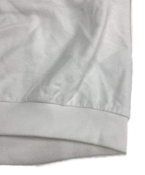 FRED PERRY（フレッドペリー）FRED PERRY (フレッドペリー) AMERICAN RAG CIE (アメリカンラグシー) ハーフジップスウェット ホワイト サイズ:Lの古着・服飾アイテム