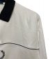 FRED PERRY (フレッドペリー) AMERICAN RAG CIE (アメリカンラグシー) ハーフジップスウェット ホワイト サイズ:L：3000円