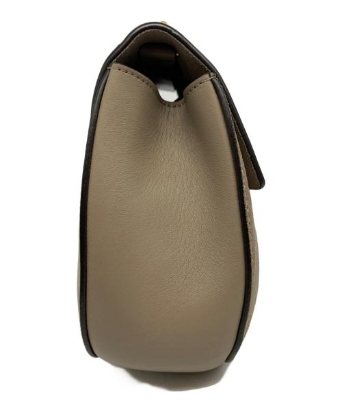 Chloe（クロエ）Chloe (クロエ) Small Suede & Calfskin Drew Shoulder Bag  ベージュの古着・服飾アイテム