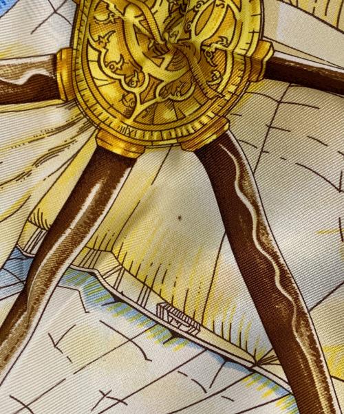 HERMES（エルメス）HERMES (エルメス) カレ90 VIVE LE VENT 風よ吹け グリーンの古着・服飾アイテム