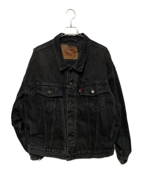 LEVI'S（リーバイス）LEVI'S (リーバイス) デニムジャケット ブラック サイズ:XLARGEの古着・服飾アイテム