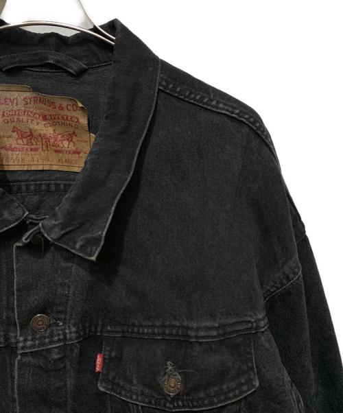 LEVI'S（リーバイス）LEVI'S (リーバイス) デニムジャケット ブラック サイズ:XLARGEの古着・服飾アイテム