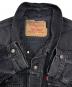 中古・古着 LEVI'S (リーバイス) デニムジャケット ブラック サイズ:XLARGE：10000円