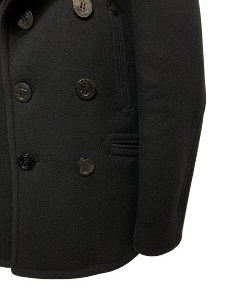 WACKO MARIA（ワコマリア）WACKO MARIA (ワコマリア) メルトンPコート ブラック サイズ:Ｓの古着・服飾アイテム