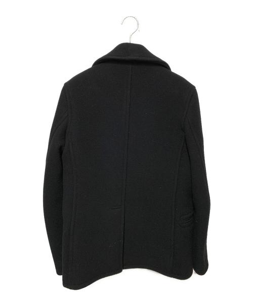WACKO MARIA（ワコマリア）WACKO MARIA (ワコマリア) メルトンPコート ブラック サイズ:Ｓの古着・服飾アイテム