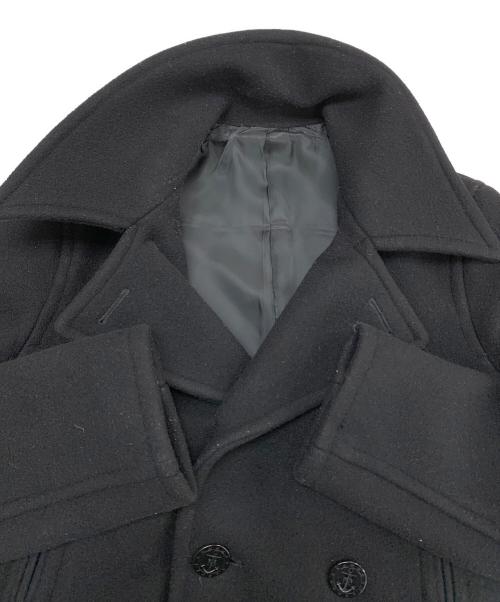 WACKO MARIA（ワコマリア）WACKO MARIA (ワコマリア) メルトンPコート ブラック サイズ:Ｓの古着・服飾アイテム