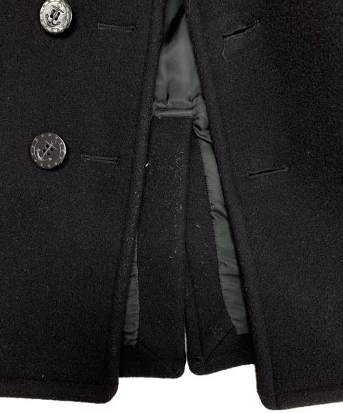 WACKO MARIA（ワコマリア）WACKO MARIA (ワコマリア) メルトンPコート ブラック サイズ:Ｓの古着・服飾アイテム