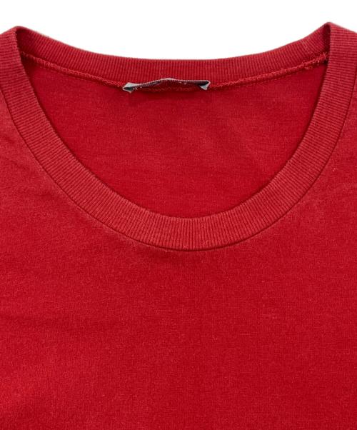 DIOR HOMME（ディオール オム）DIOR HOMME (ディオール オム) Tシャツ レッド サイズ:記載なしの古着・服飾アイテム