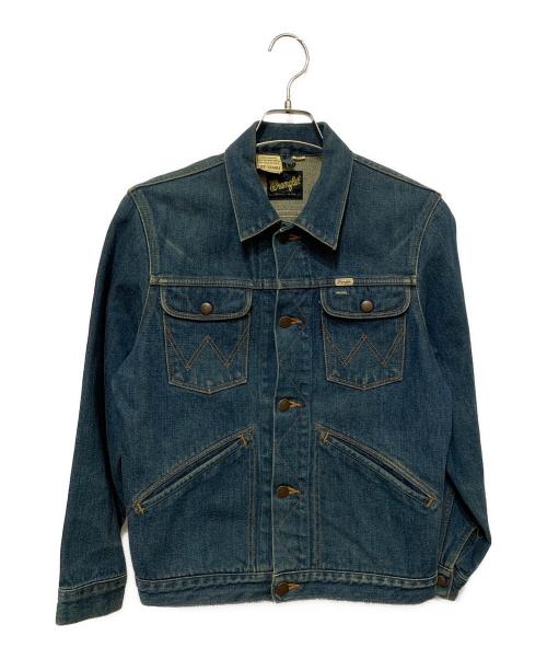 Wrangler（ラングラー）Wrangler (ラングラー) ウエスタンジャケット ブルー サイズ:Sの古着・服飾アイテム