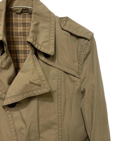 BURBERRY BLUE LABEL（バーバリー ブルー レーベル）BURBERRY BLUE LABEL (バーバリーブルーレーベル) トレンチコート ベージュ サイズ:Lの古着・服飾アイテム