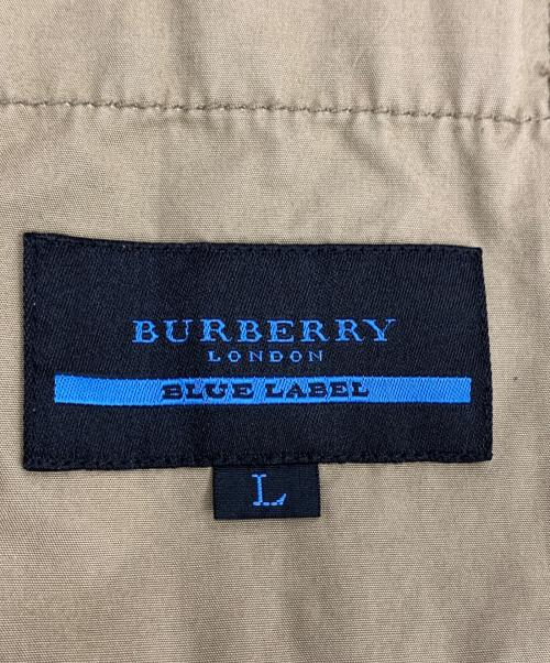 BURBERRY BLUE LABEL（バーバリー ブルー レーベル）BURBERRY BLUE LABEL (バーバリーブルーレーベル) トレンチコート ベージュ サイズ:Lの古着・服飾アイテム