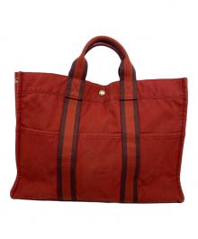 HERMES（エルメス）の古着「フールトゥ MM」｜レッド
