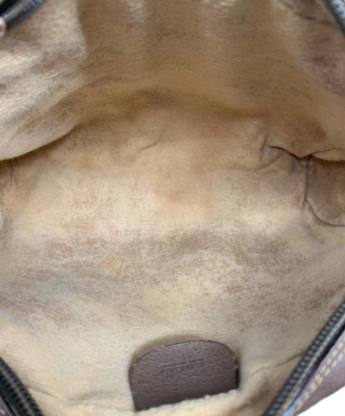 GUCCI（グッチ）GUCCI (グッチ) オールドグッチ GGプラス シェリーライン ショルダーバッグ  ベージュの古着・服飾アイテム