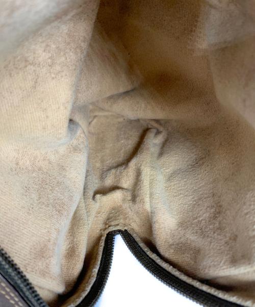 GUCCI（グッチ）GUCCI (グッチ) オールドグッチ GGプラス シェリーライン ショルダーバッグ  ベージュの古着・服飾アイテム