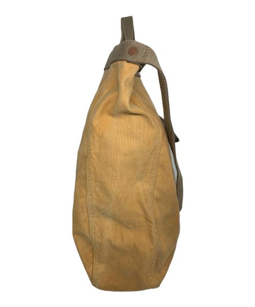 DOUBLE RL（ダブルアールエル）DOUBLE RL (ダブルアールエル) キャンバス マーケット トート ブラウンの古着・服飾アイテム