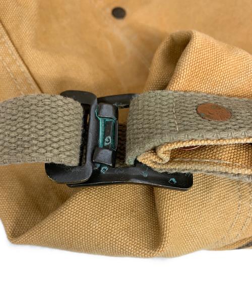 DOUBLE RL（ダブルアールエル）DOUBLE RL (ダブルアールエル) キャンバス マーケット トート ブラウンの古着・服飾アイテム