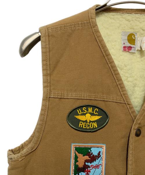 CarHartt（カーハート）CarHartt (カーハート) 古着ダックベスト ブラウン サイズ:Mの古着・服飾アイテム