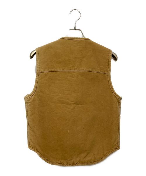 CarHartt（カーハート）CarHartt (カーハート) 古着ダックベスト ブラウン サイズ:Mの古着・服飾アイテム