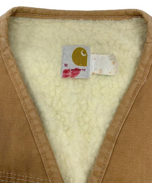 CarHartt（カーハート）CarHartt (カーハート) 古着ダックベスト ブラウン サイズ:Mの古着・服飾アイテム