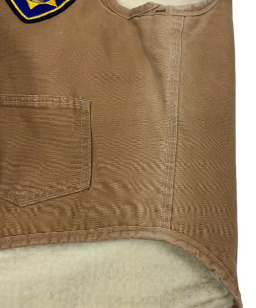CarHartt（カーハート）CarHartt (カーハート) 古着ダックベスト ブラウン サイズ:Mの古着・服飾アイテム