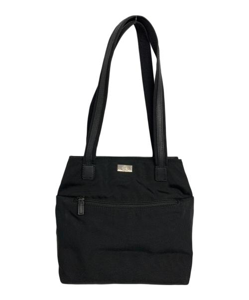 GUCCI（グッチ）GUCCI (グッチ) ナイロンミニショルダーバッグ ブラックの古着・服飾アイテム