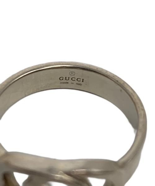GUCCI（グッチ）GUCCI (グッチ) シルバーブリットリング サイズ:15の古着・服飾アイテム
