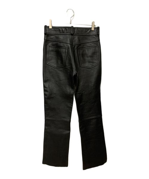 SRP（エスアールピー）SRP (エスアールピー) レザーパンツ ブラック サイズ:Lの古着・服飾アイテム
