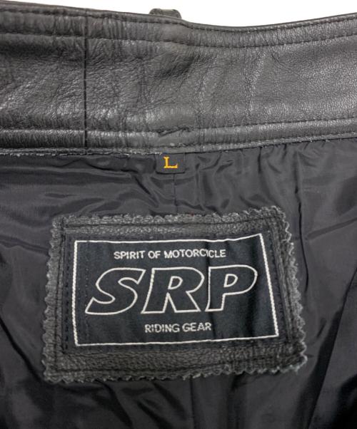 SRP（エスアールピー）SRP (エスアールピー) レザーパンツ ブラック サイズ:Lの古着・服飾アイテム