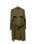 中古・古着 Burberry's (バーバリーズ) ラグラン シングルコート オリーブ サイズ:160：13000円