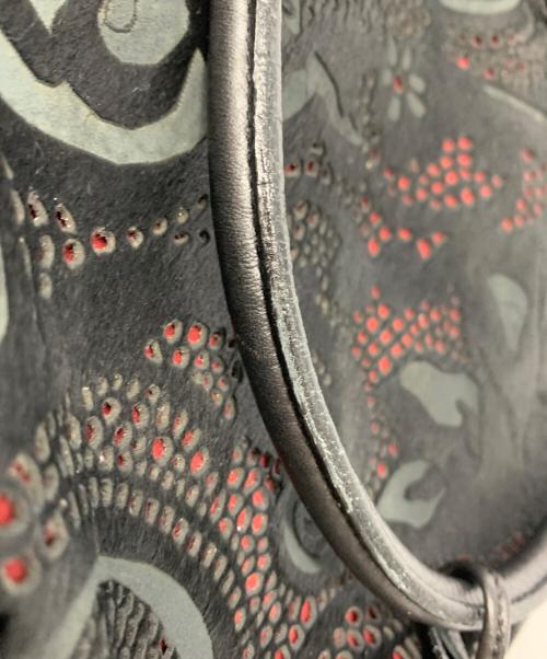 FEILER（フェイラー）FEILER (フェイラー) ハンドバッグ ブラックの古着・服飾アイテム