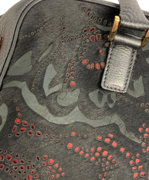 FEILER（フェイラー）FEILER (フェイラー) ハンドバッグ ブラックの古着・服飾アイテム