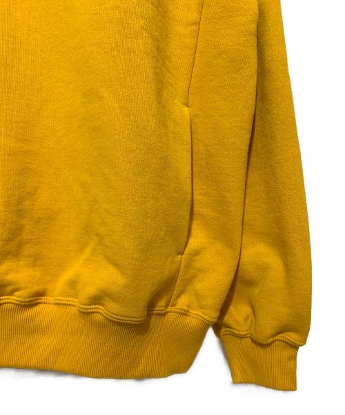 Schott（ショット）shott (ショット) ハーフジップロゴスウェット イエロー サイズ:M 未使用品の古着・服飾アイテム