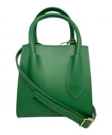 AULENTTI（オウレンティ）の古着「スクエアトートバッグ」｜グリーン